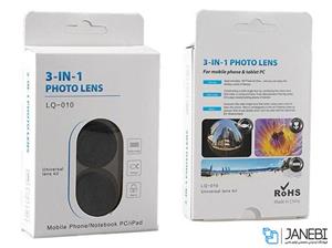 لنز مغناطیسی فیش ای و واید ماکرو گوشی موبایل لی کیو LIEQI LQ 010 Photo Lens 