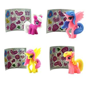 مجموعه فیگور واته تویز مدل MY little Pony C بسته 4 عددی Vatetoys Figure Set Pack Of 