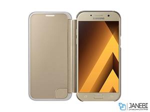 کیف کلاسوری سامسونگ مدل Clear View مناسب برای گوشی موبایل Galaxy A5 2017 Samsung Clear View Flip Cover For Galaxy A5 2017