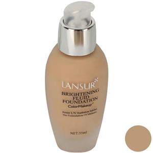 کرم پودر درخشان کننده شماره 05 لنسور Lansur Brightening Foundation 35ml 