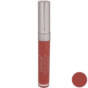 رژ لب مایع لنسور سری Matte شماره 18 Lansur Lip Gloss 