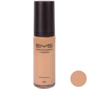 کرم پودر براق  شماره 05 حجم 30 میلی لیتر بی وای اس BYS 05 Shine Foundation 30ml