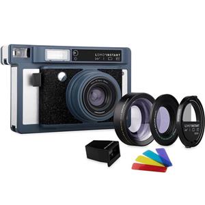 دوربین چاپ سریع لوموگرافی مدل Wide Victoria Peak به همراه دو لنز Lomography Lomo Instant Wide Victoria Peak Digital Camera With Lenses