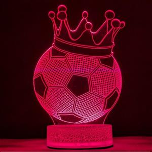 چراغ خواب سه بعدی زیما مدل Crown Ball Zima 3D Night Light 