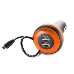 Boompods Carpod Charger Micro USB for Android -Orange 