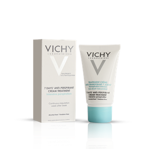 کرم ضد تعریق 7 روزه ویشی مناسب انواع پوست 30 میلی لیتر