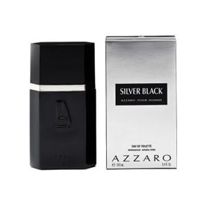 ادو تویلت مردانه آزارو مدل Silver Black حجم 100 میلی لیتر Azzaro Silver Black Eau De Toilette For Men 100ml