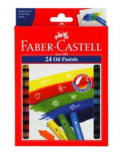 پاستل روغنی 24 رنگFaber Castell
