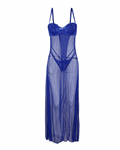 لباس خواب زنانه آبی Diamond