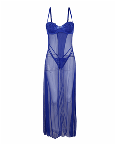 لباس خواب زنانه آبی Diamond 