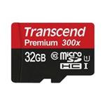 Transcend MicroSDHC Class 10 UHS-I 300x Memory Card 32GB