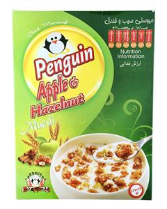 کورن‌فلکس میوسلی سیب و دارچین Penguin 