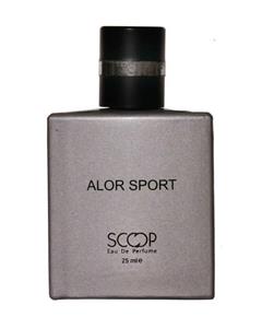 عطر جیبی مردانه اسکوپ مدل Alor Sport حجم 25 میلی لیتر Scoop Alor Sport Eau De Parfum For men 25ml