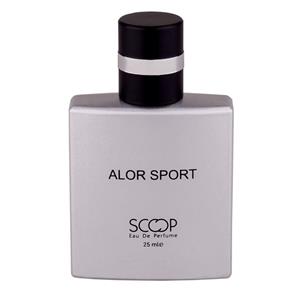 عطر جیبی مردانه اسکوپ مدل Alor Sport حجم 25 میلی لیتر Scoop Alor Sport Eau De Parfum For men 25ml