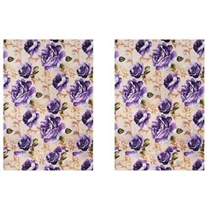 روبالشی نرم بافت مدل Rose بسته 2 عددی Narm Baft Pillow case Pack Of 