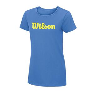 wilson wn wra758201 Wilson Script Cotton Tee Regatta 
