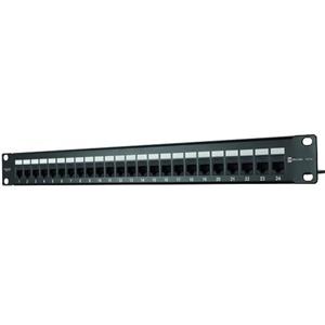 پچ پنل Cat5E UTP کیستونی بدون شیلد اشنایدر Patch Panel 24Port UTP-Schneider 