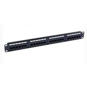 پچ پنل 24 پورت CAT6 کیستونی بدون شیلد مدل (S6PP24KU-G) - Patch Panel 24Port Cat6 UTP-Fully Loaded