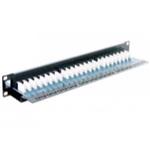 پچ پنل 24 پورت CAT5E کیستونی بدون شیلد مدل (NWPP-24IC5E) - Patch Panel 24Port Cat5E UTP