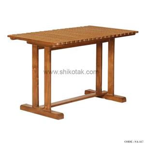 میز مستطیلی چوبی سری 417
