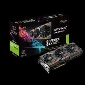 VGA: Asus ROG Strix GTX 1070 OC Gaming DCIII 8GB 