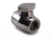 Fitting: XSPC Ball Valve G1/4 (Black Chrome) 