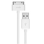 Cable & Connections Moshi USB Cable with 30-Pin Connector - White