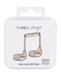 هندزفری هدست هدفون Happy Plugs In-Ear Champagne هدفون