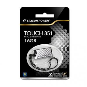 Silicon Power Touch 851 USB 2.0 Flash Memory -16GB