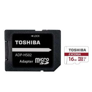کارت حافظه microSDHC توشیبا مدل EXCERIA M302-EA Toshiba EXCERIA M302-EA UHS-I U1 microSDHC With Adapter - 16GB
