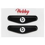 Hobby Beats Logo DualShock 4 Double Lightbar Sticker