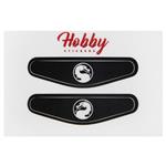 Hobby Mortal Combat Logo DualShock 4 Double Lightbar Sticker