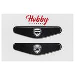 Hobby Arsenal Logo DualShock 4 Double Lightbar Sticker