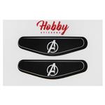 Hobby Avengers Logo DualShock 4 Double Lightbar Sticker