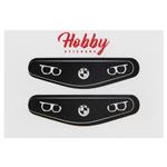 Hobby BMW And Glasses DualShock 4 Double Lightbar Sticker
