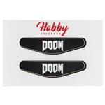 Hobby Doom Logo DualShock 4 Double Lightbar Sticker