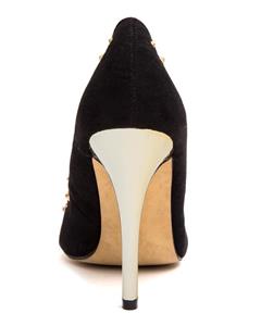 کفش پاشنه بلند زنانه مشکی SUITE BLANCO 