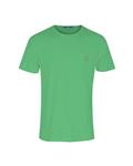 تی شرت مردانه سبز یقه گرد اسلپ RNS