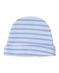 کلاه نوزادی آبی راه راه Baby Jem