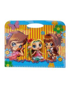 دفتر A4 نقاشی کیفی طرح دار آبی 50 برگ سهند