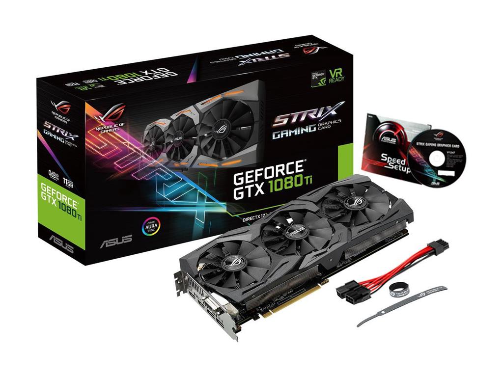 ASUS ROG Strix GTX1080 Ti 11G Gaming Graphics Card
