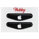 Hobby Apple Logo DualShock 4 Double Lightbar Sticker