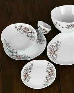 سرویس 26 پارچه غذاخوری فرانسوا مدل Catrin Fransva Catrin 26 Pcs Dinnerware Sets