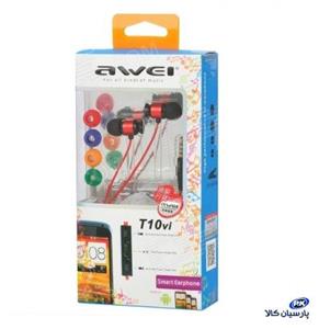 هندزفری هدست هدفون  AWEI T10vi headphone