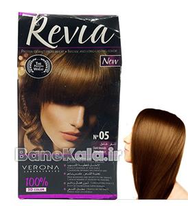 کیت رنگ مو Verona مدل Revia شماره 5.0 Verona Revia 5.0 Hair Color