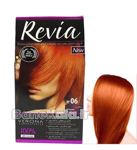 کیت رنگ مو Verona مدل Revia شماره 6.0 Verona Revia 6.0 Hair Color