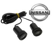 چراغ زیر دری خودرو با لوگوی Nissan