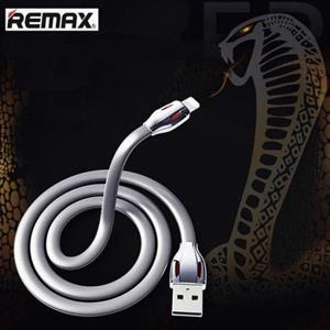 کابل تبدیل USB به لایتنینگ ریمکس مدل Laser rc-035m به طول 1 متر Remax Laser rc-035m USB To Lightning Cable 1m