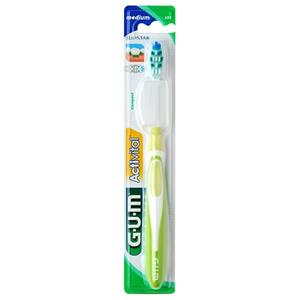 مسواک جی یو ام مدل Activital با برس متوسط G.U.M Activital Medium Toothbrush