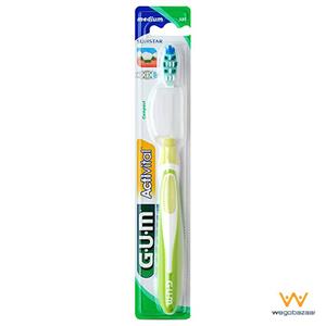 مسواک جی یو ام مدل Activital با برس متوسط G.U.M Activital Medium Toothbrush